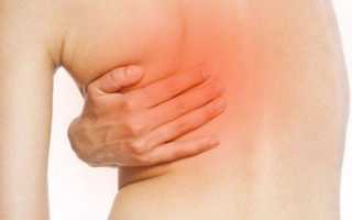 Боль под левой лопаткой сзади со спины – причины, почему болит слева